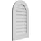 Ekena Millwork Round Top Surface Mount PVC Gable Vent: Non-Functional, w/ 3-1/2"W x 1"P Standard Frame, 20"W x 32"H GVPRT20X3201SN - alternate 5